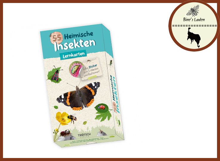 55 Lernkarten &quot;Heimische Insekten&quot;