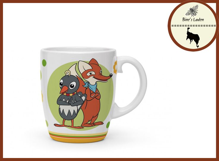 Trötsch - Lieblingstasse &quot;Herr Fuchs &amp; Frau Elster&quot;