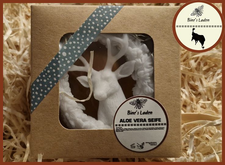 Aloe Vera Seife &quot;Weidmannsheil&quot; in der Geschenkbox - ca.90g