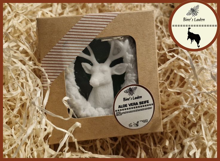 Aloe Vera Seife &quot;Weidmannsheil&quot; in der Geschenkbox - ca.90g