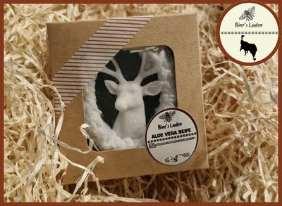 Aloe Vera Seife &quot;Weidmannsheil&quot; in der Geschenkbox - ca.90g