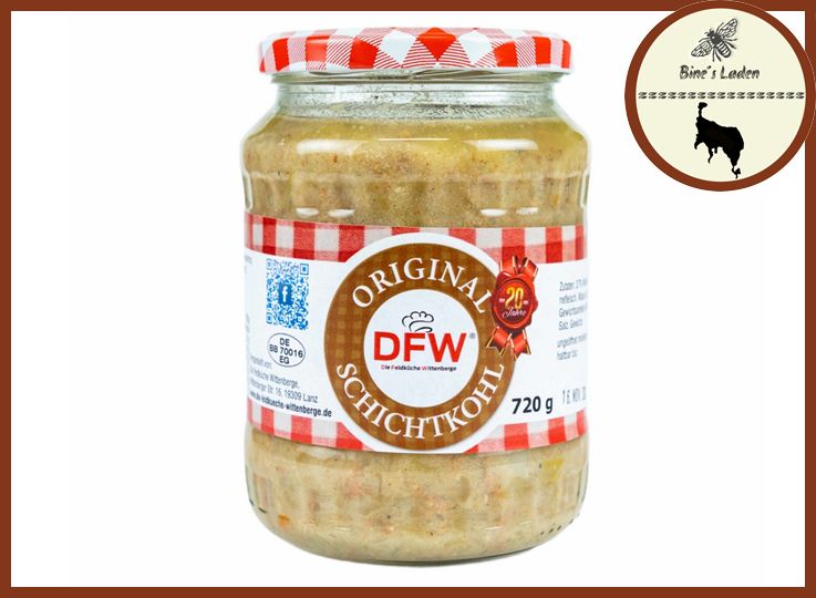 DFW - Original Schichtkohl - 720ml