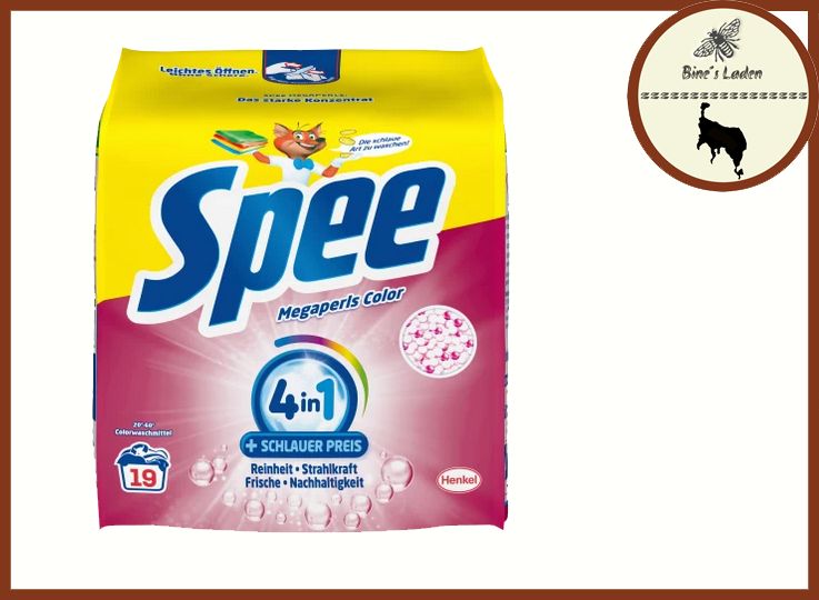 Spee - Colorwaschmittel Megaperls, 19 Wl