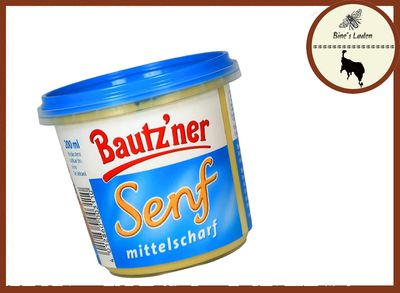 Bautz&#39;ner Medium-hot mustard, 200ml