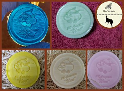 Personalisierte Seifentaler - 9er Pack - (ca.180g Seife)