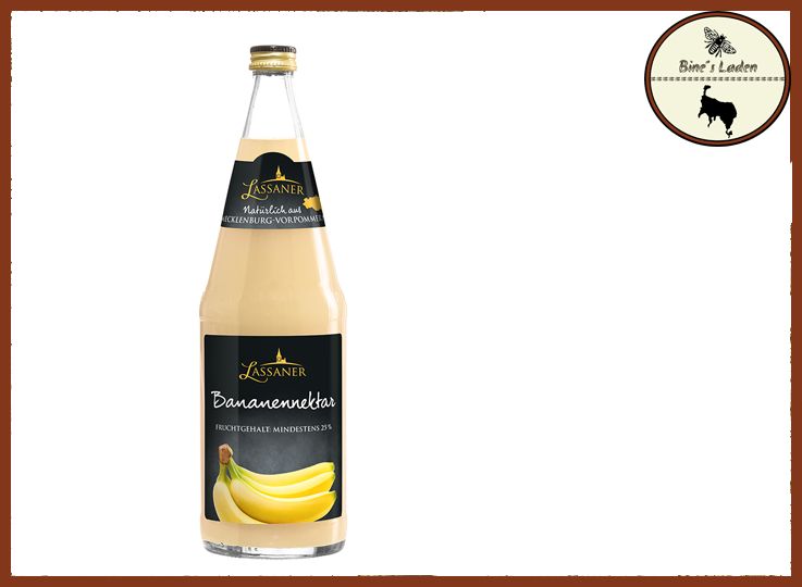 LASSANER - Fruchtnektar - Bananennektar 1l