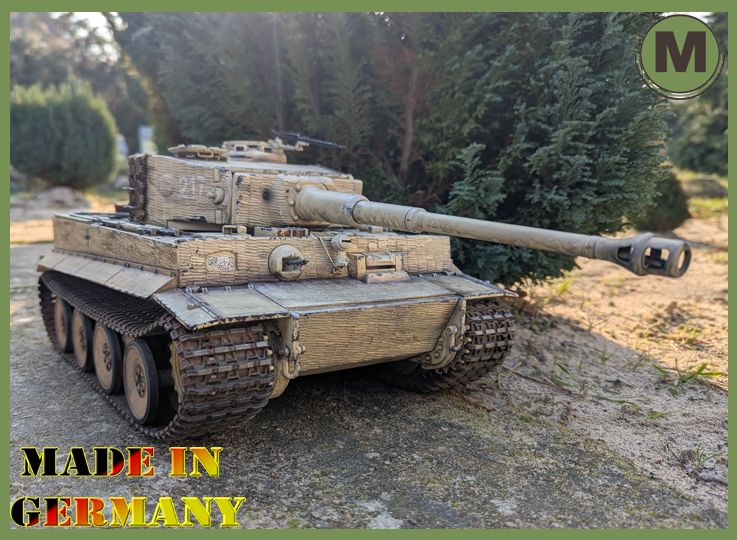 ~MSE~ 1/16 RC Panzer &quot;Tiger 1 Otto Carius 217&quot; (Vorbestellung)