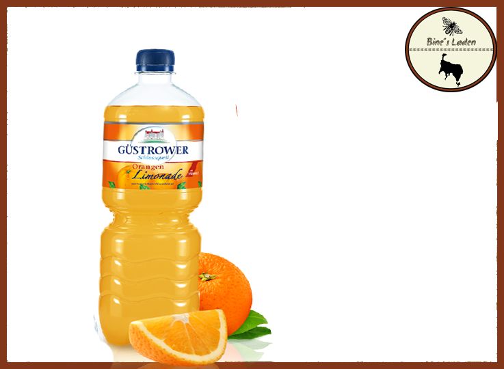Güstrower Schlossquell Orangenlimonade 1l PET