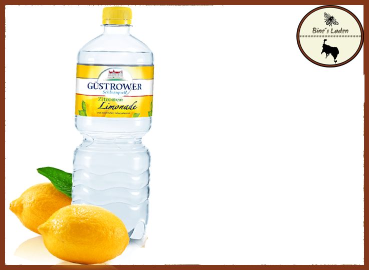 Güstrower Schlossquell Zitronenlimonade 1l PET