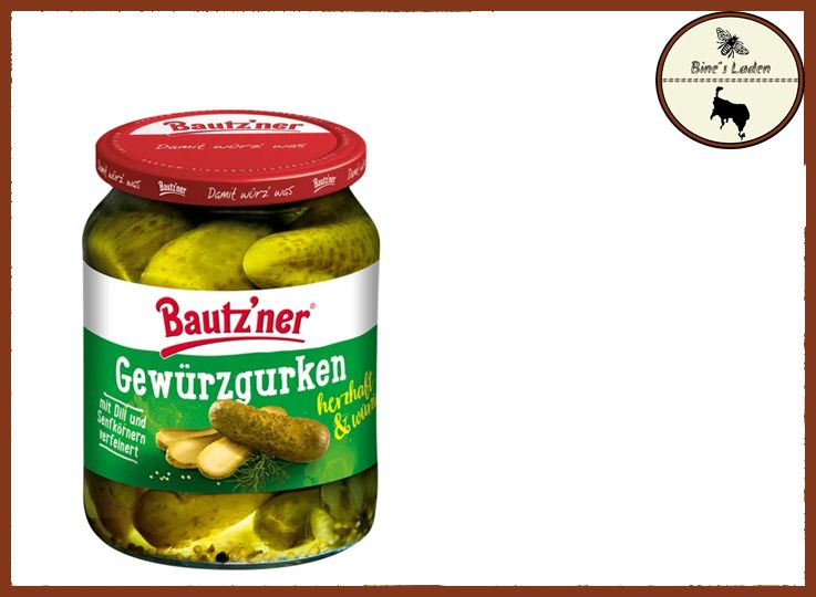 Bautz&#39;ner Gewürzgurken 360g