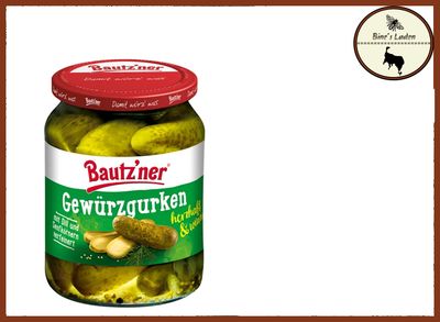 Bautz&#39;ner Gewürzgurken 360g