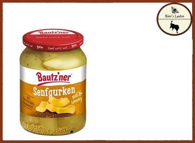 Bautz&#39;ner Senfgurken 420g