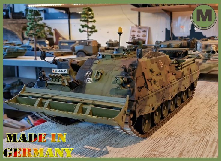 ~MSE~ 1/16 *RC Bergepanzer Büffel* ~ (Vorbestellung) ~ EINFÜHRUNGSPREIS