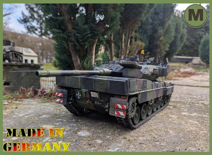 ~MSE~ 1/16 RC Panzer &quot;Leopard 2A7A1&quot;  TAIGEN mit Waffenstabiliesierung und Elmod- (Vorbestellung)