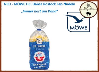 Möwe  F.C. Hansa Nudel „Immer hart am Wind“ 350 g