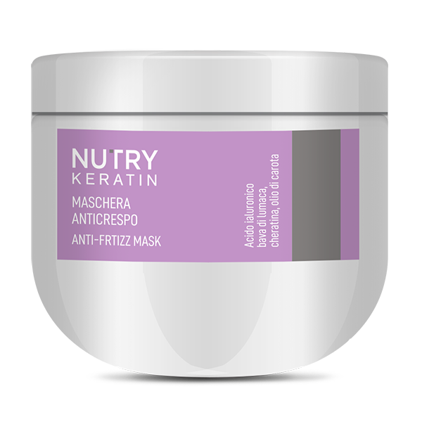 Rebitalia Nutry Keratin Mask - Maska przeciw puszeniu się włosów 300ml