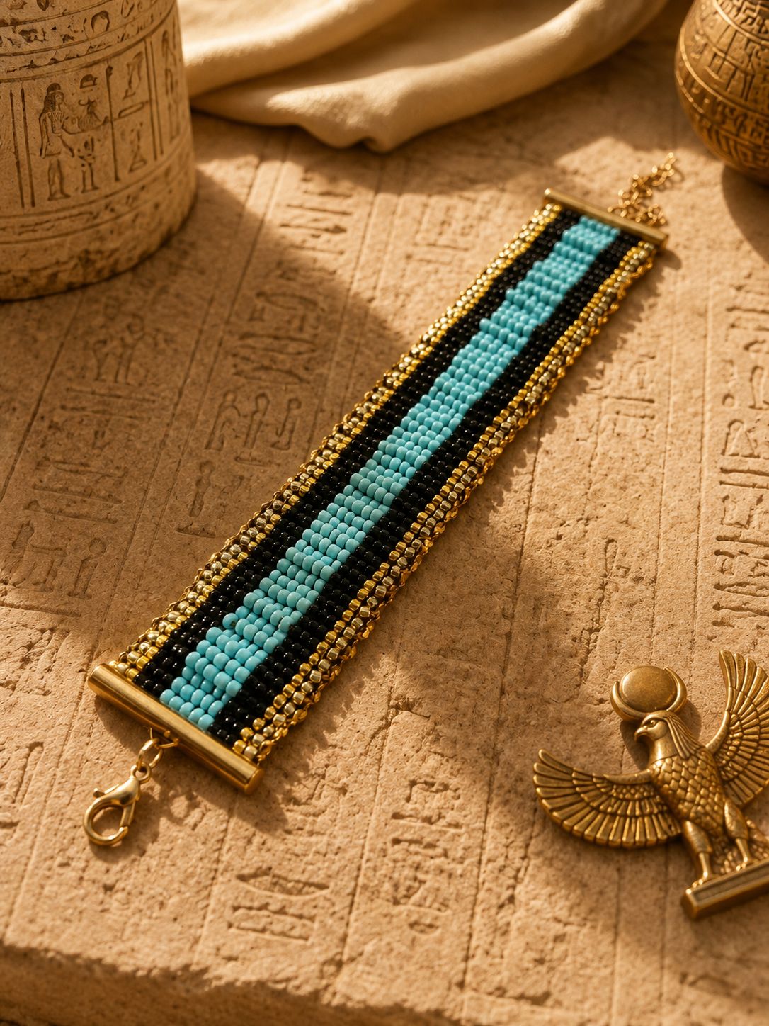 Bransoletka Nefertari - Błękit