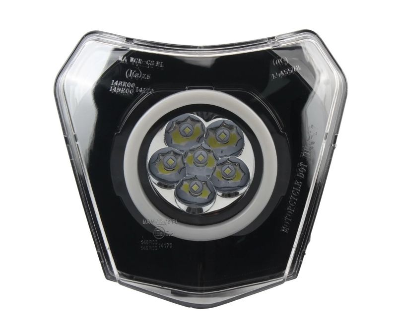 LED-Scheinwerfer Rage Replica RGBW V7 Ring – KTM Modelle