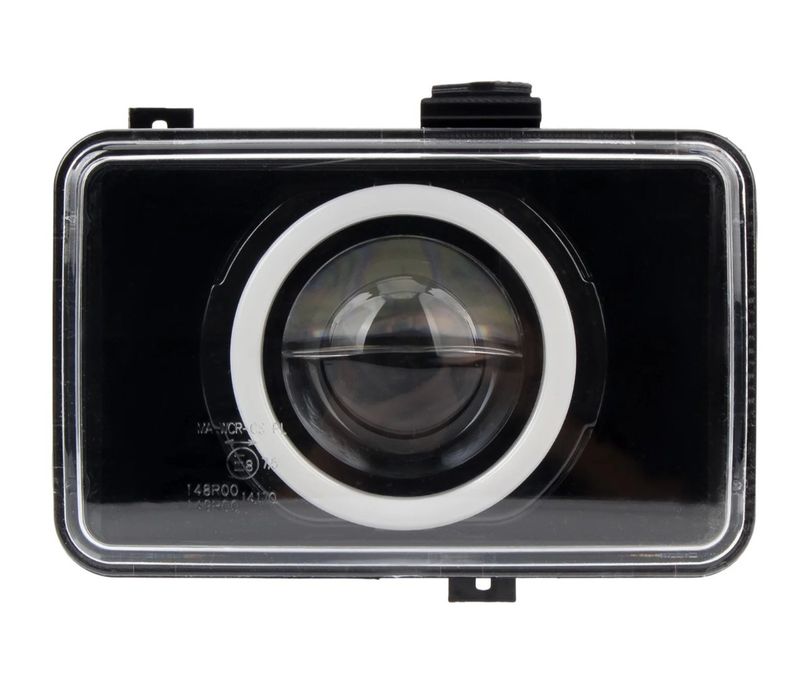 LED RGBW V6 Scheinwerfer mit Angel Eye – Passend für Yamaha DT 125 200 350 R / RE / X