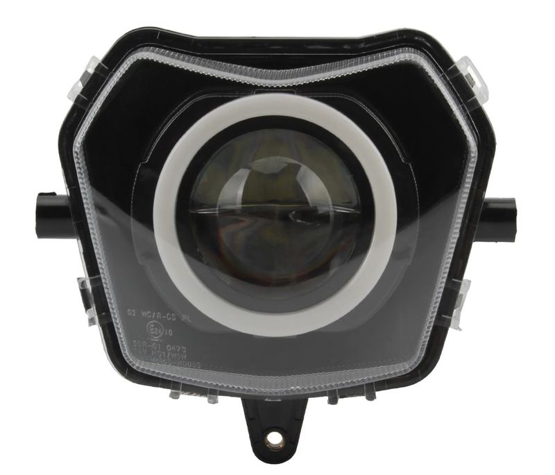 LED-Scheinwerfer Angel Eye RGBW V4 – Passend für Fantic XEF, XMF, XM & XE (50 & 125/250/310/450)