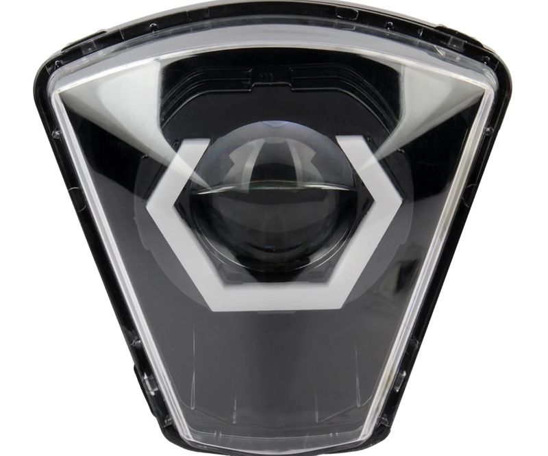 LED RGBW V4 Scheinwerfer mit Angel Eye – Passend für GasGas EC ES EW 125 300 350 500 2024-