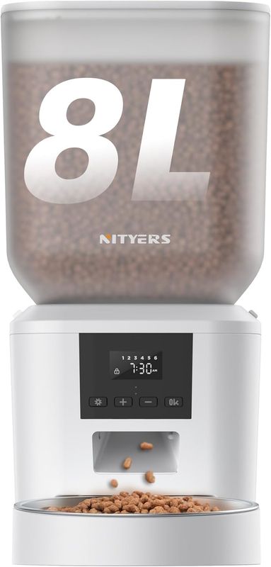 Automatic Dog Feeder - 8L/34 Cups