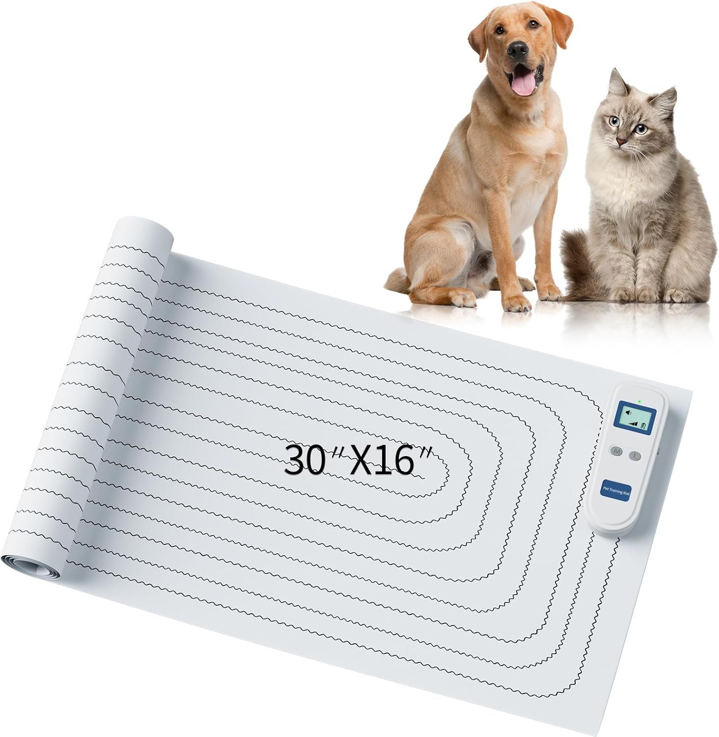 scat mat for Cats, Scat mats for Dogs, Shock mat Rechargeable pet Shock pad(30&quot;X16&quot;) Sofa