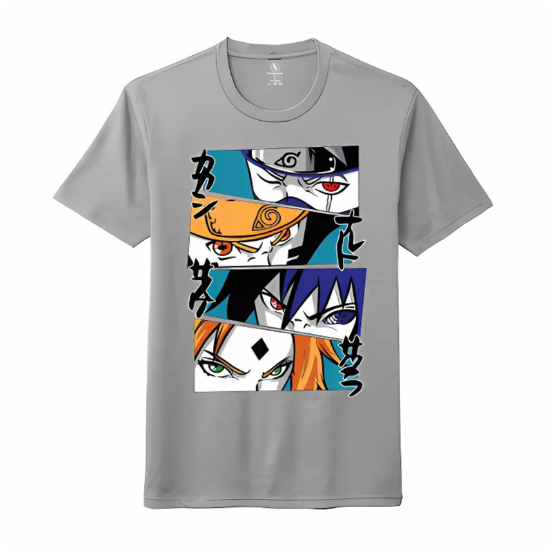Gray Naruto T-Shirt