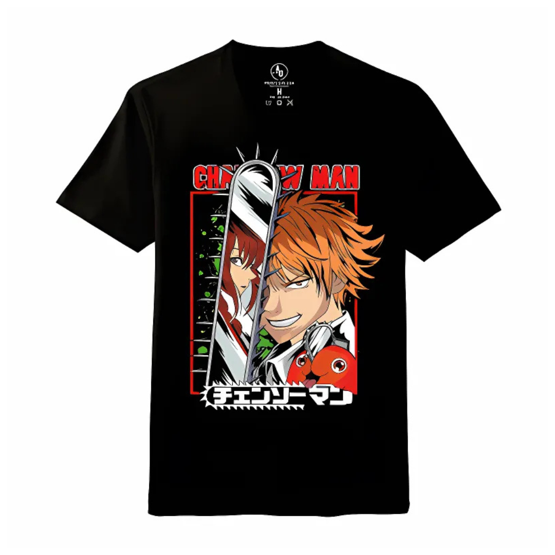Black Chainsaw Man T-Shirt