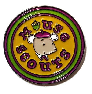 Mouse Scout Pin