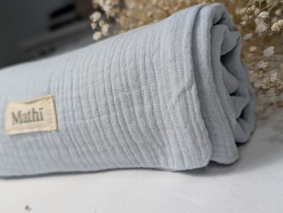 Muselina azul bebé Muselina azul bebé