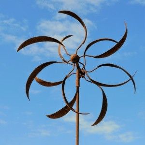 Windmolen met bladmotief