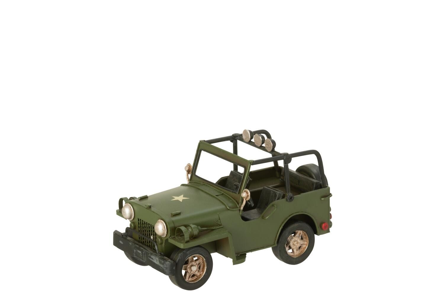 4X4 Antiek Metaal Kakigroen