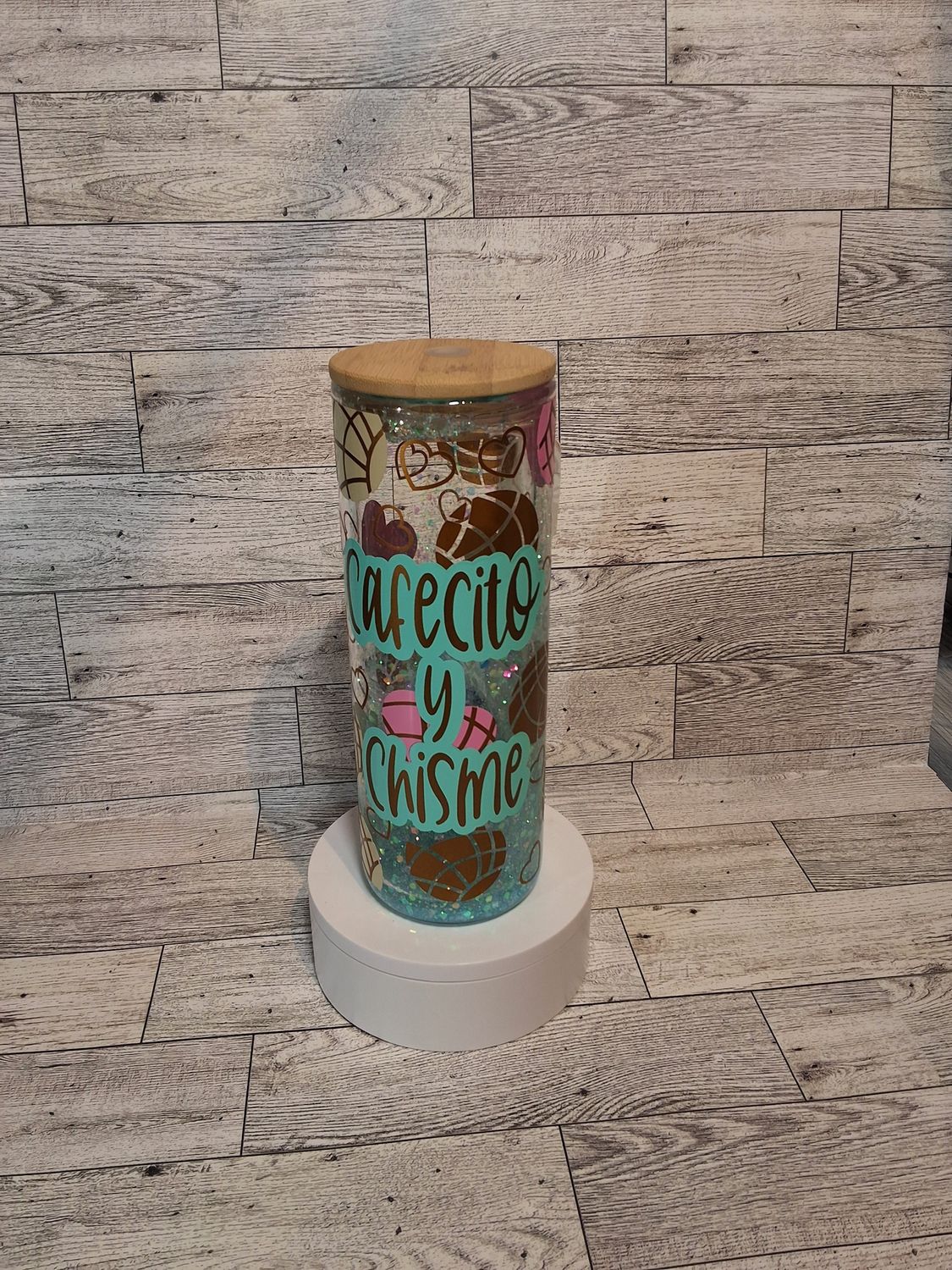 20oz Globe Glass Tumbler