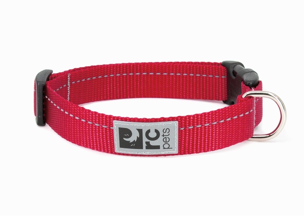 RC Pets / Collier clip, Rouge