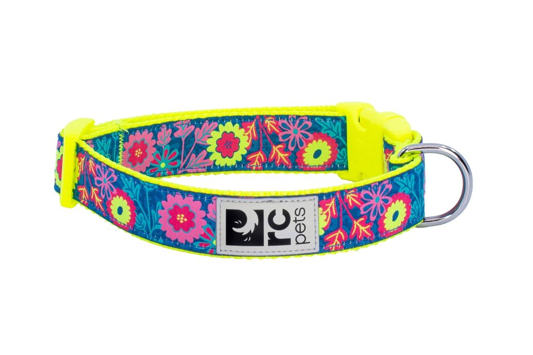 RC Pets/ Collier clip, Flower power