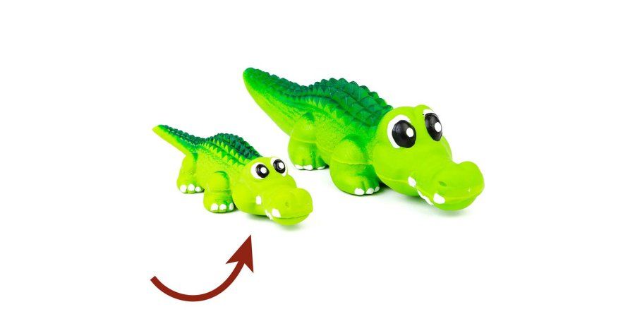 BUD&#39;Z / Chien, SQUEAKER, Alligator vert