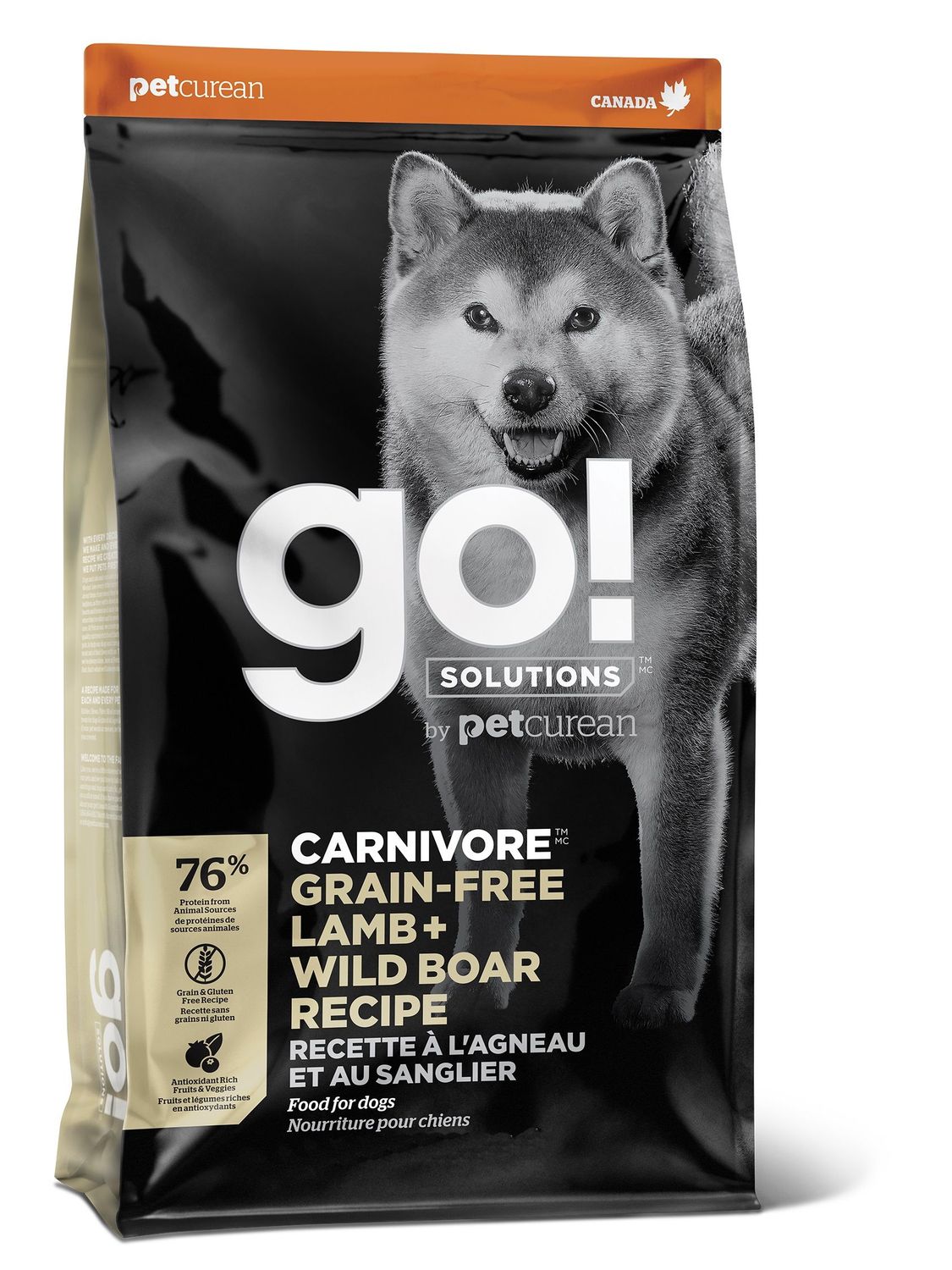 Go! chien / Carnivore SG, agneau-sanglier