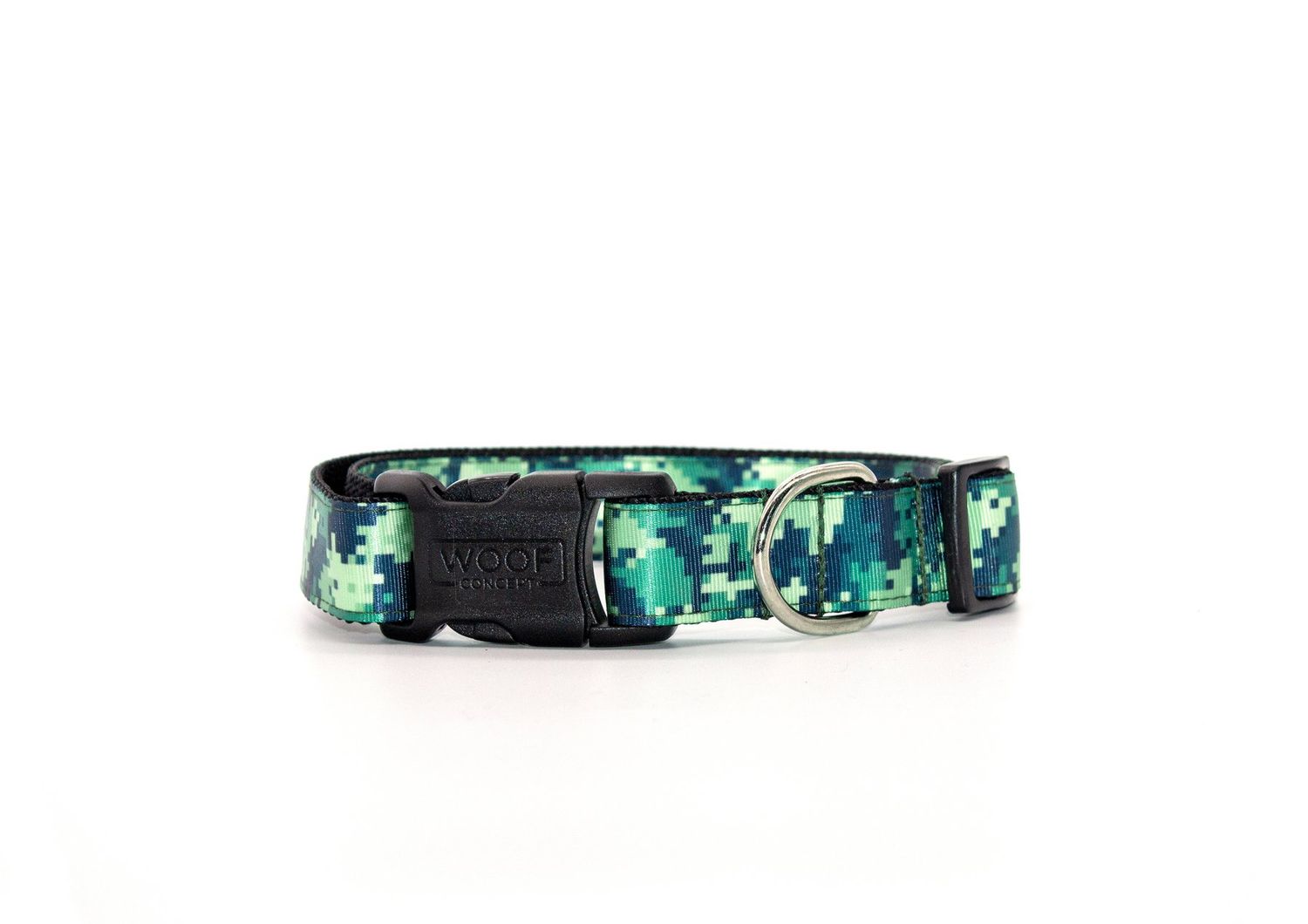 Woof Concept / Collier Digi-Camo, Size: Petit