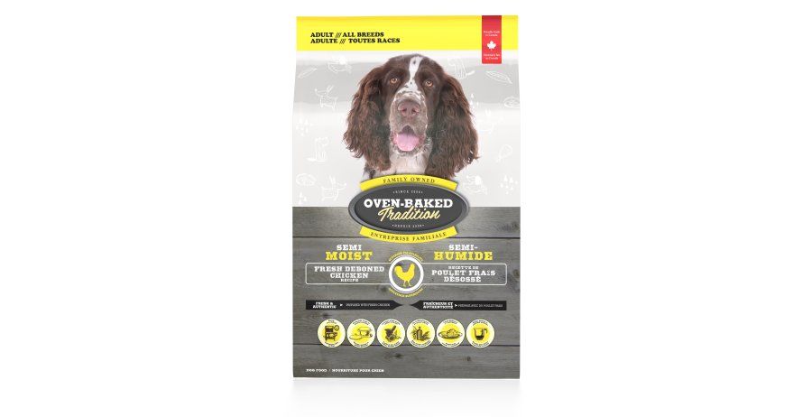 Oven-Baked chien / Semi-humide poulet, Size: 5 lbs