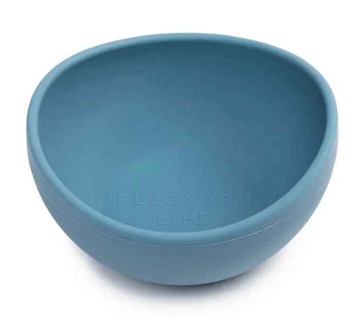 FuzzYard / Life silicone bowl , French blue