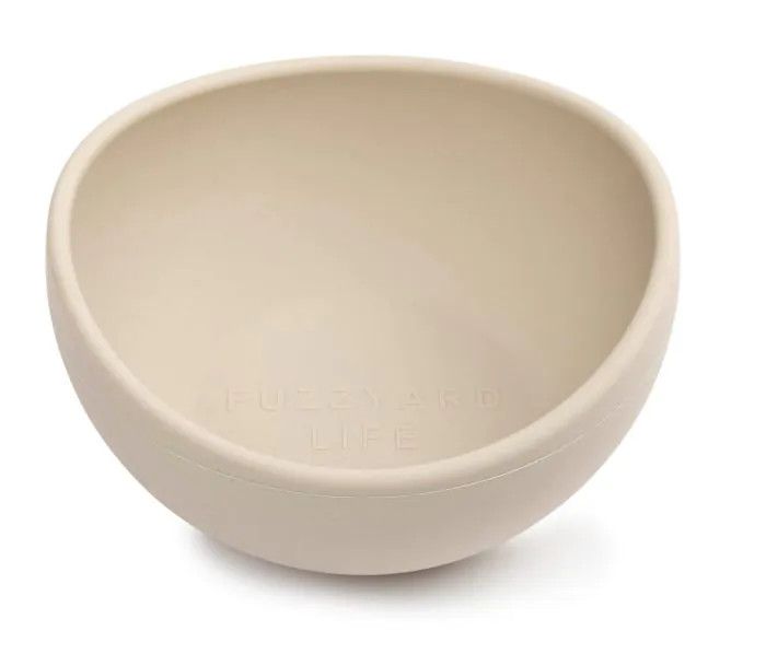 FuzzYard / Life silicone bowl , Sandstone