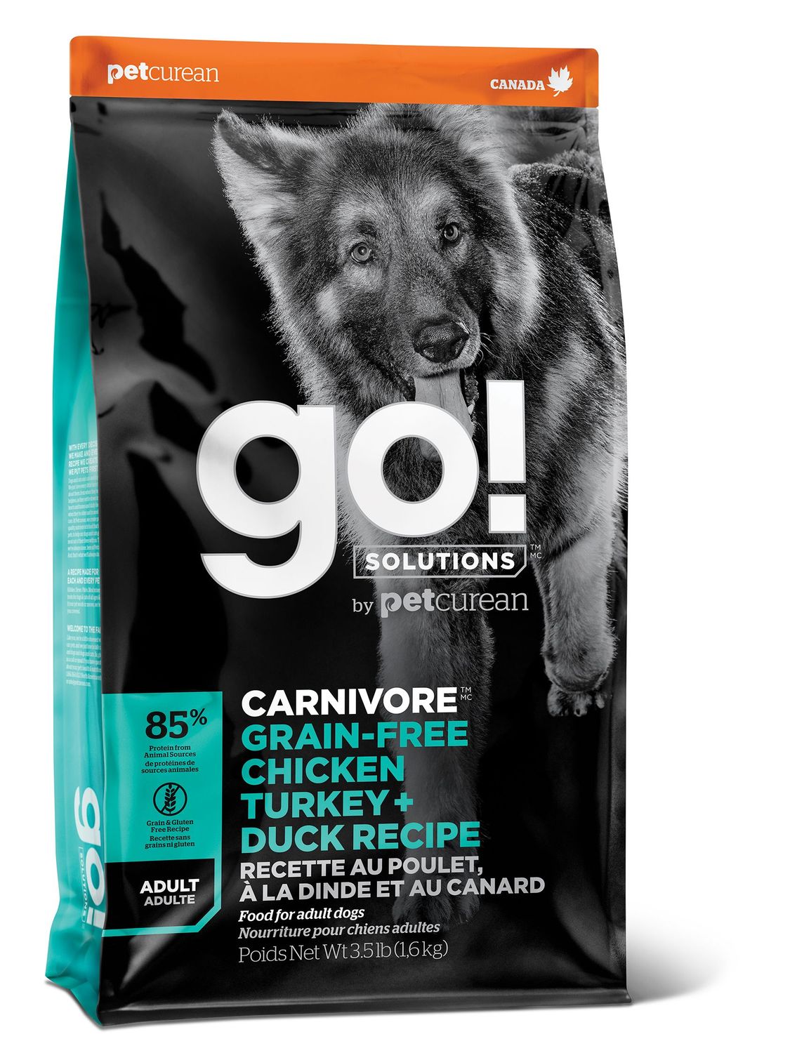 Go! chien / Carnivore SG, poulet-dinde-canard