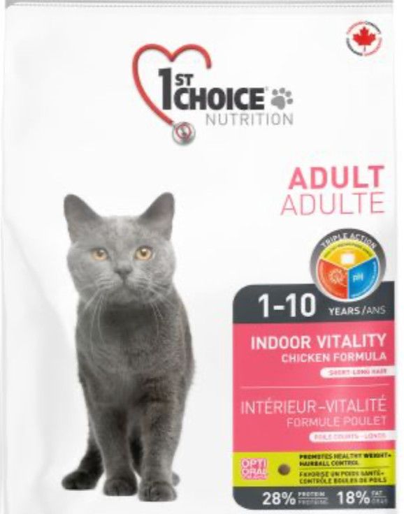 1st Choice / Chat intérieur vitalité