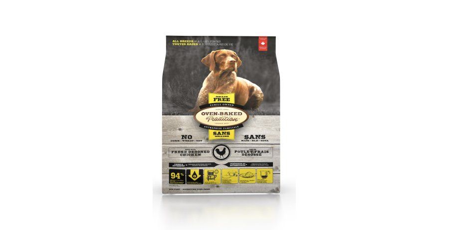 Oven-Baked Chien / Poulet sans grain