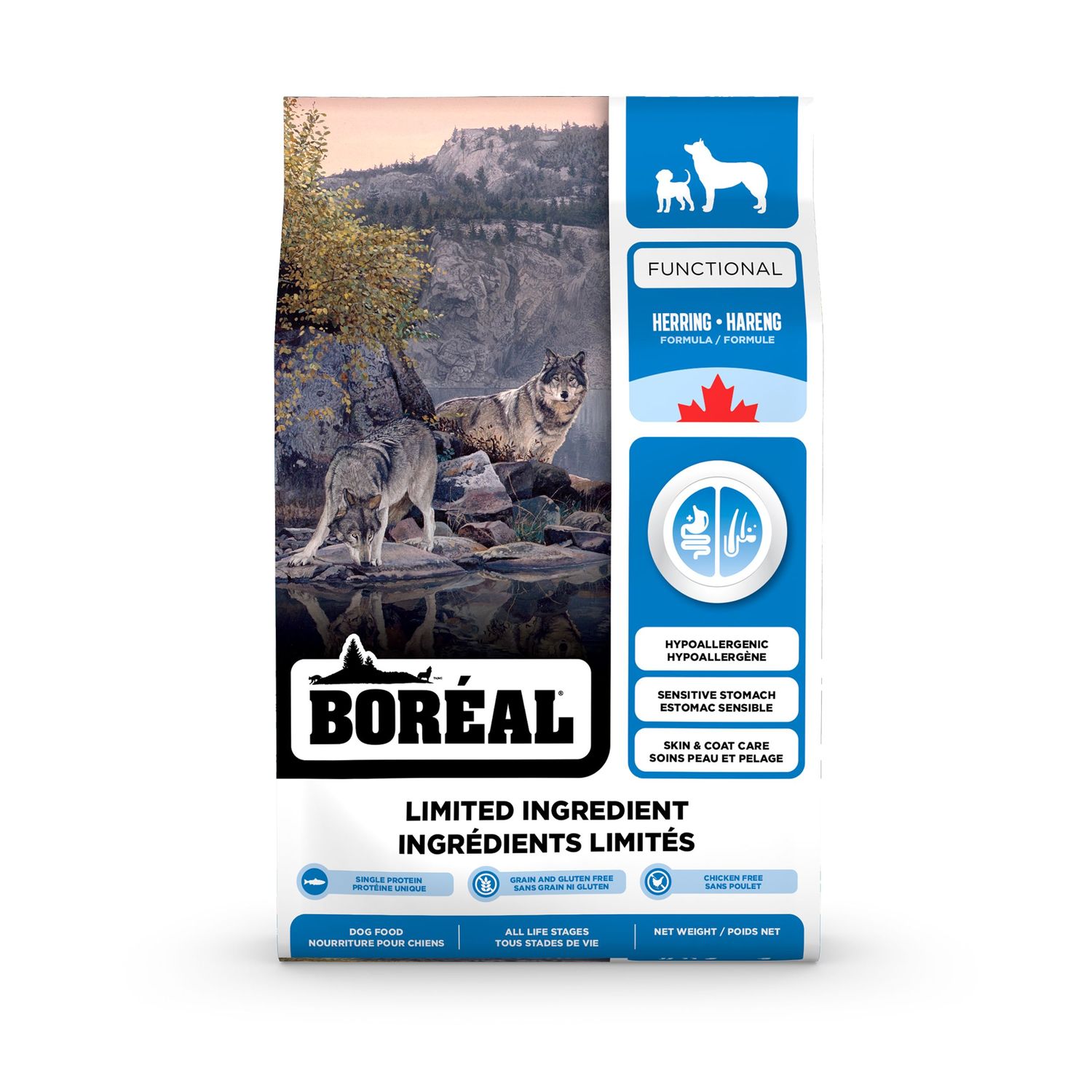 Boréal Chien / Ingrédients limités, Hareng