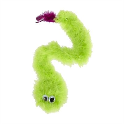 JW / Featherlite Catnip Boa Squeaky