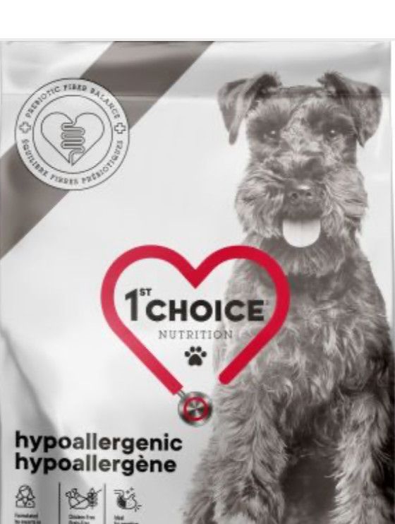 1st Choice / Toutes races , hypoallergène, canard
