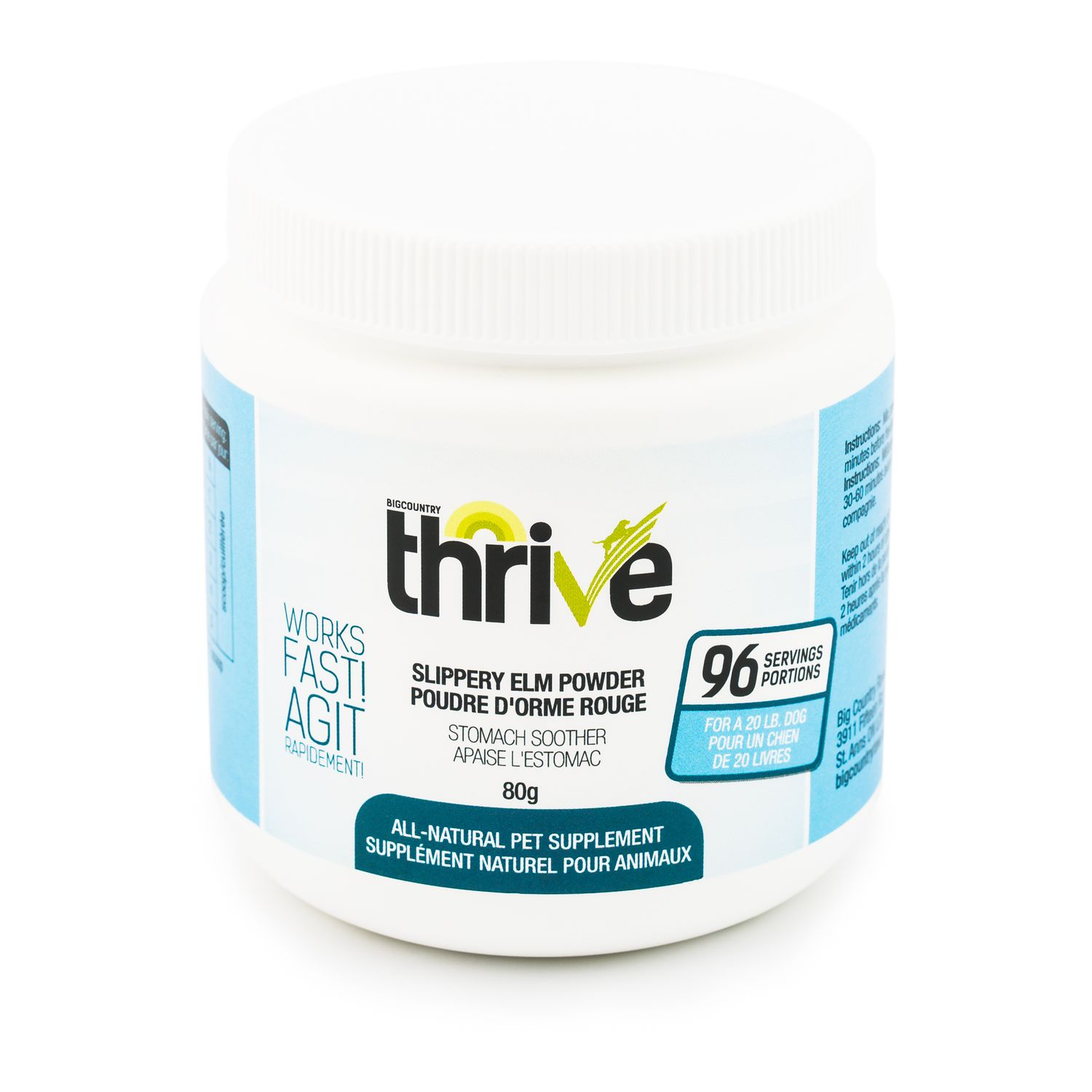 Thrive / Poudre d&#39;orme rouge, 80g