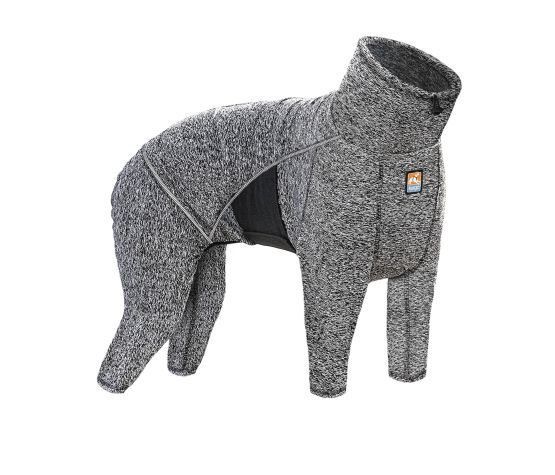 Kurgo / Combinaison Stowe pour chien, noir chiné